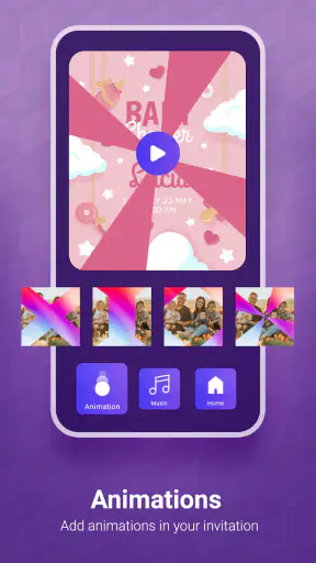 Video Invitation Maker screenshot