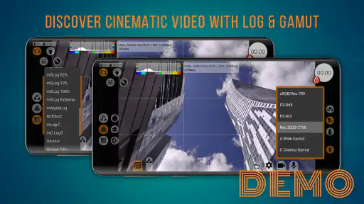 Videocámara mcpro24fps demo screenshot