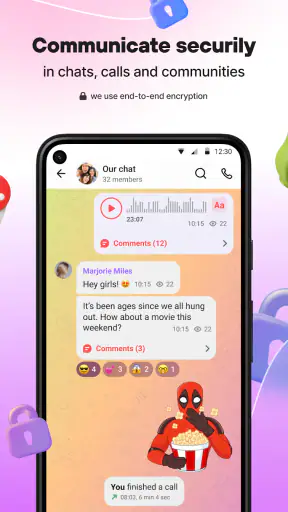 Videollamada & Chat・Gem Space screenshot