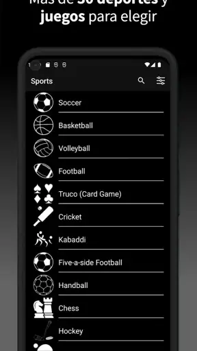 Virtual Scoreboard - Marcador screenshot