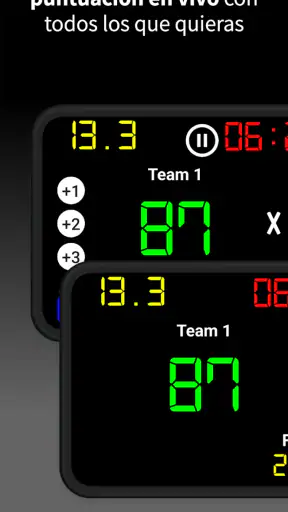Virtual Scoreboard - Marcador screenshot