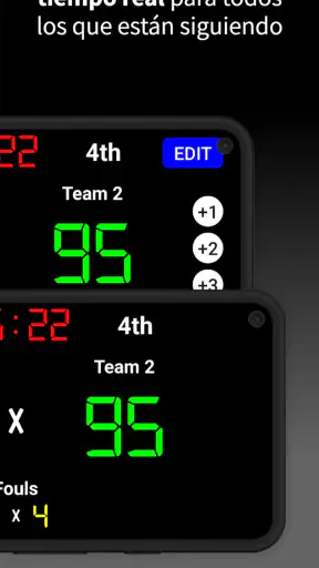 Virtual Scoreboard - Marcador screenshot