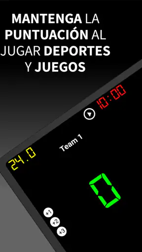 Virtual Scoreboard - Marcador screenshot