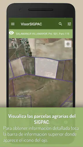 VisorSIGPAC - Libreta de campo screenshot