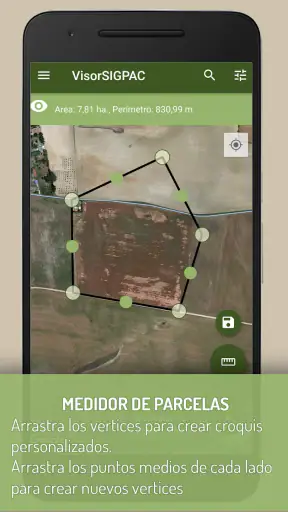 VisorSIGPAC - Libreta de campo screenshot