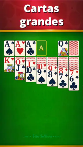 Vita Solitaire screenshot