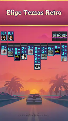 Vita Spider Solitaire screenshot