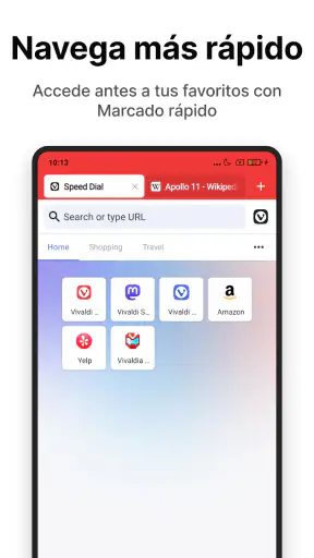 Vivaldi - Navegador rápido screenshot