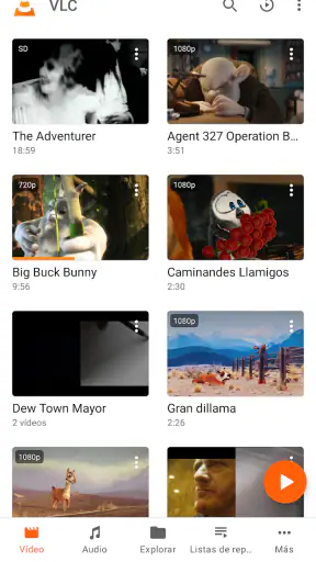VLC for Android screenshot