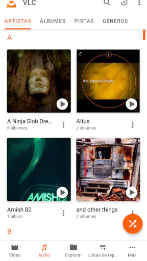 VLC for Android screenshot
