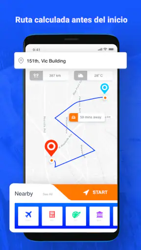 Voice GPS & Driving directions screenshot