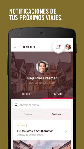 Volotea screenshot