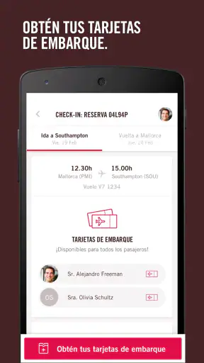 Volotea screenshot