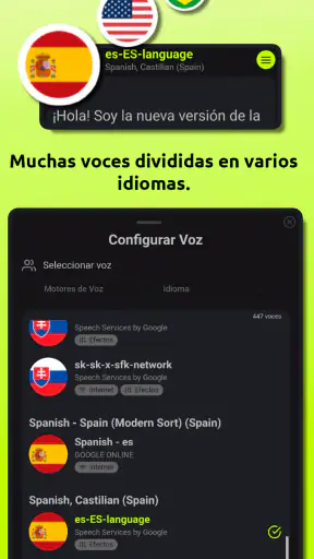 Voz de la Mujer del Traductor screenshot