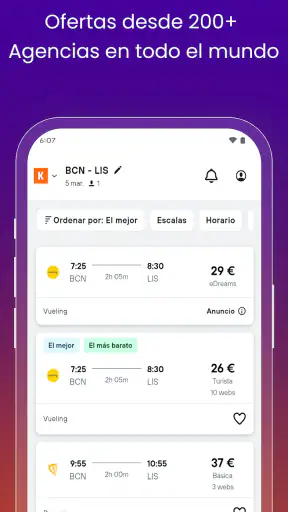 Vuelos Baratos・Flights70 screenshot