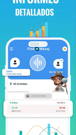 WA rastreador en línea screenshot