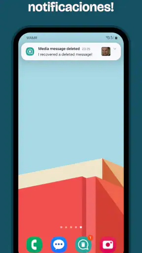 WAMR: mensajes eliminados screenshot