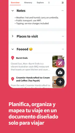Wanderlog: Plan Viaje y Guía screenshot