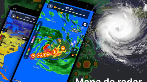 Weather forecast: Live Radar screenshot