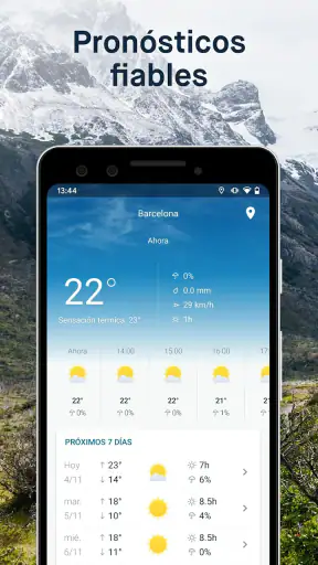 WeatherPro: pronóstico y radar screenshot