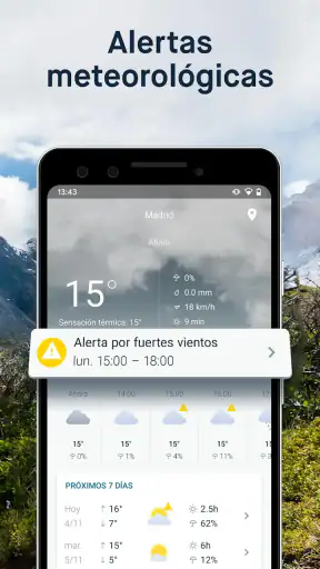 WeatherPro: pronóstico y radar screenshot