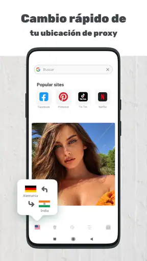 Web Proxy Browser screenshot