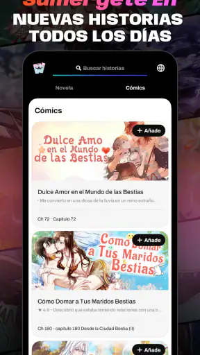 WebNovel screenshot