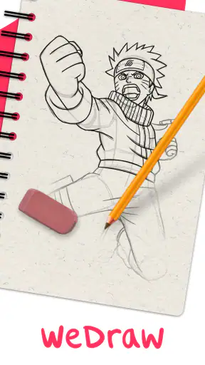 WeDraw - Cómo Dibujar Anime screenshot