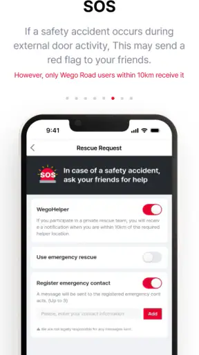 WegoRoad screenshot