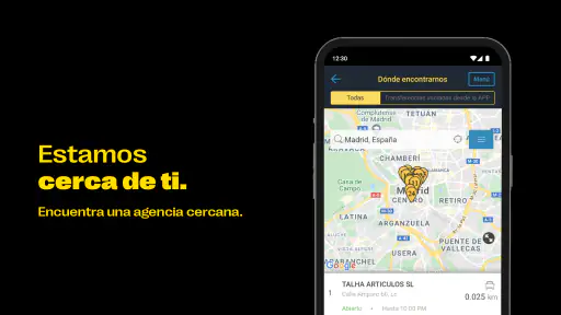 Western Union Enviar Dinero screenshot