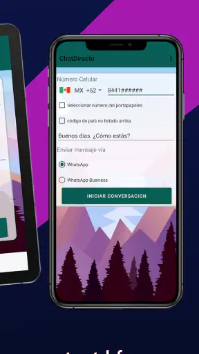 WhatsDirecto - Sin guardar screenshot