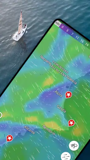 Windfinder: Viento y clima screenshot