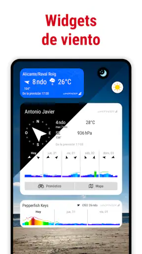 Windfinder: Viento y clima screenshot