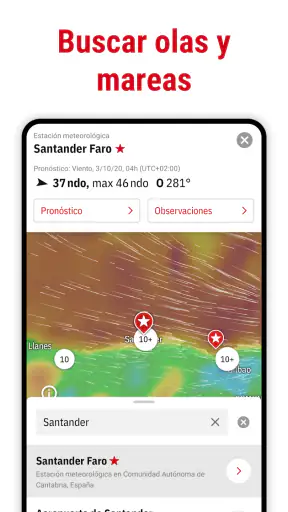Windfinder: Viento y clima screenshot