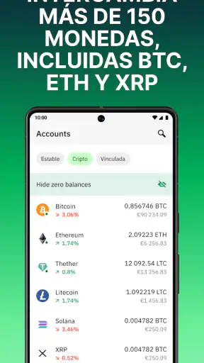 Wirex-App de Cripto y Finanzas screenshot