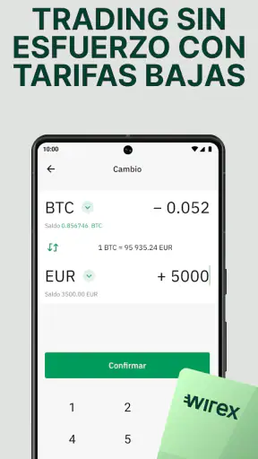Wirex-App de Cripto y Finanzas screenshot
