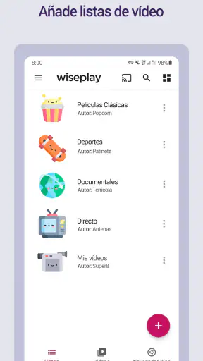 Wiseplay: Reproductor de video screenshot