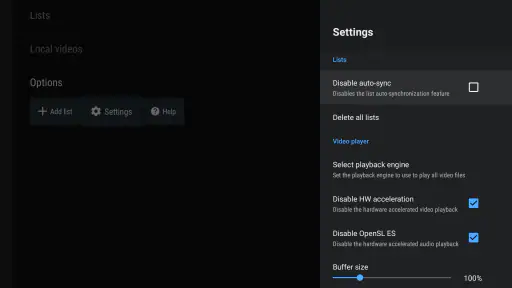 Wiseplay: Reproductor de video screenshot