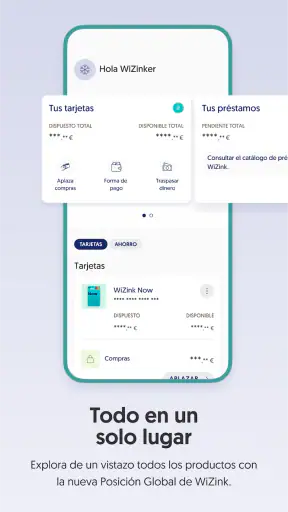 WiZink Bank, tu banco online screenshot