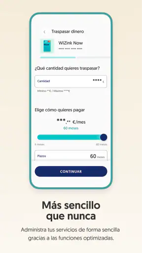 WiZink Bank, tu banco online screenshot