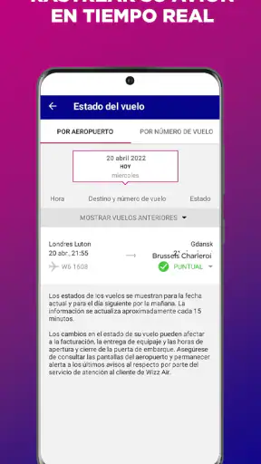 Wizz Air - Reservar Vuelos screenshot