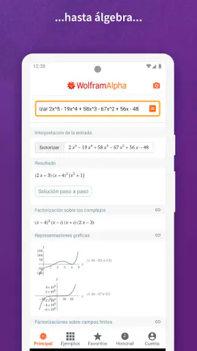 WolframAlpha screenshot