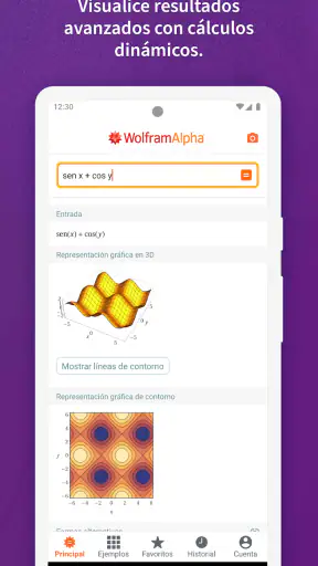 WolframAlpha screenshot