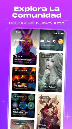 WOMBO Dream - AI Art Generator screenshot