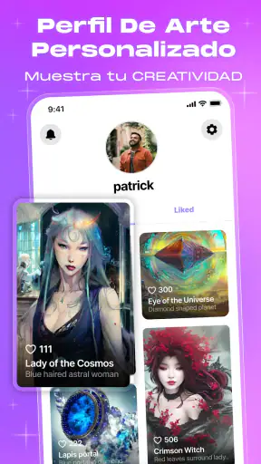 WOMBO Dream - AI Art Generator screenshot