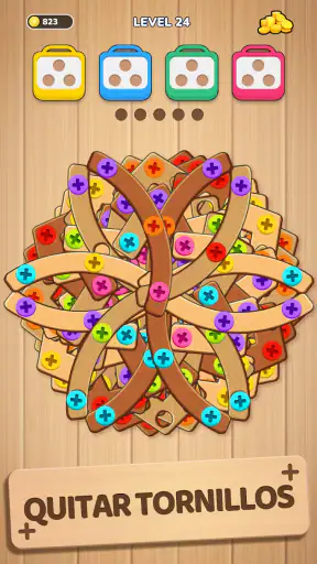 Wood Screw Jam: Tuerca & Perno screenshot