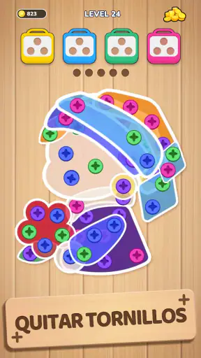 Wood Screw Jam: Tuerca & Perno screenshot