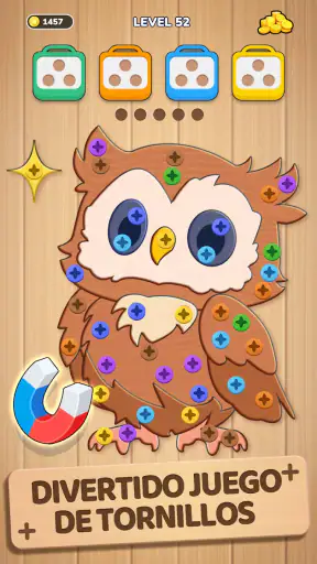 Wood Screw Jam: Tuerca & Perno screenshot