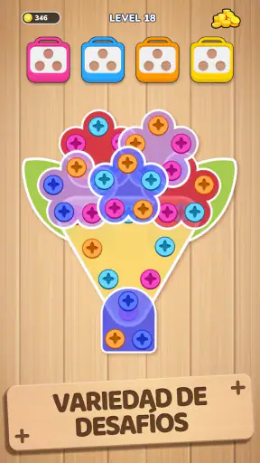 Wood Screw Jam: Tuerca & Perno screenshot