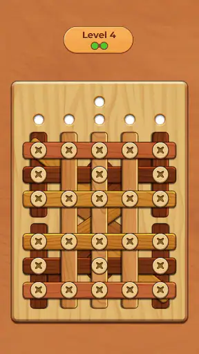 Wood Screw Puzzle screenshot